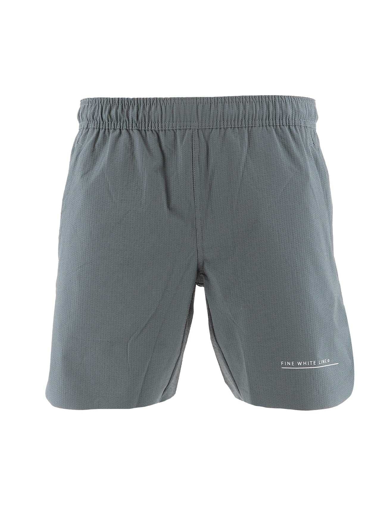 Men's Blue Astral shorts - Fine White Line