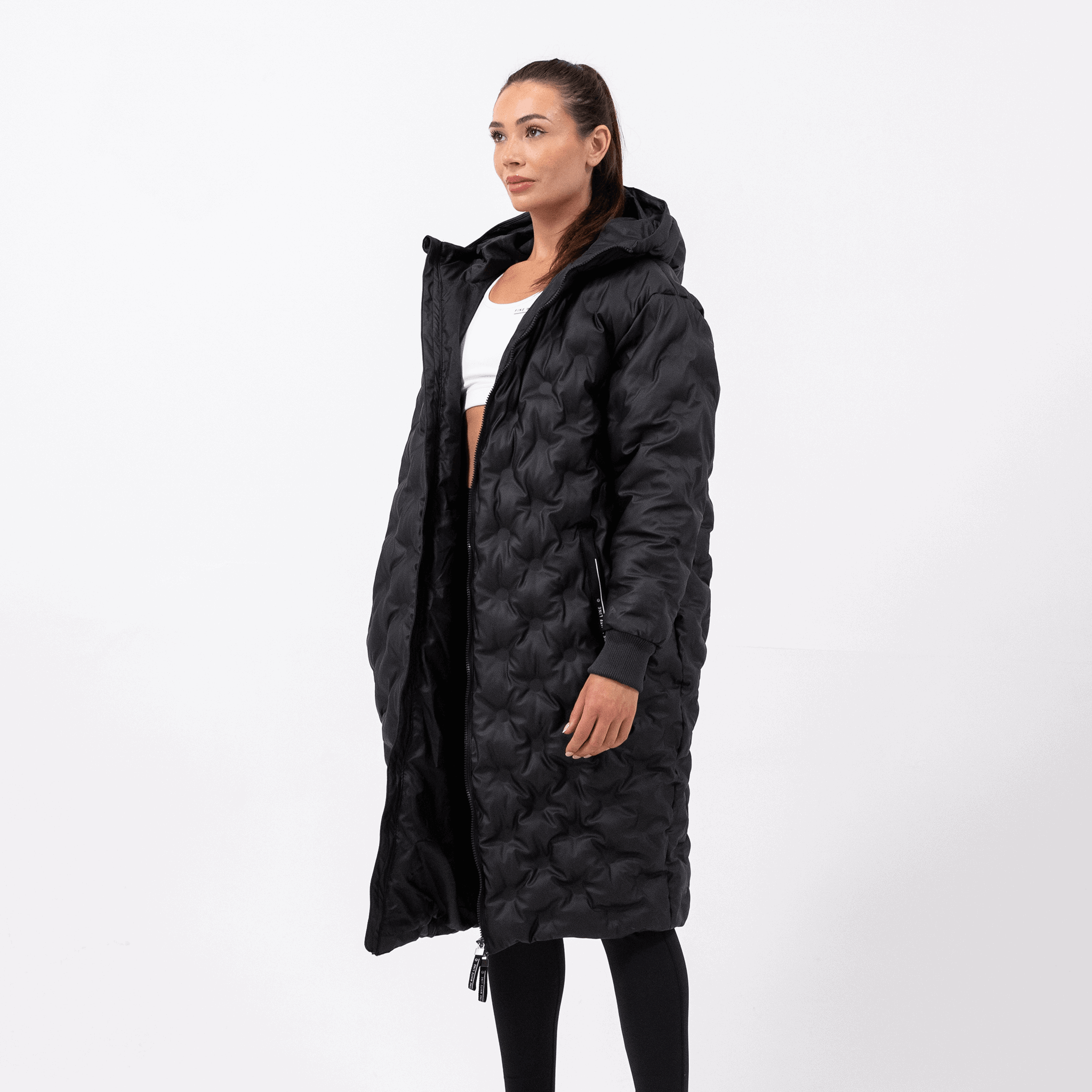 Women's Constellation Coat - Fine White Line