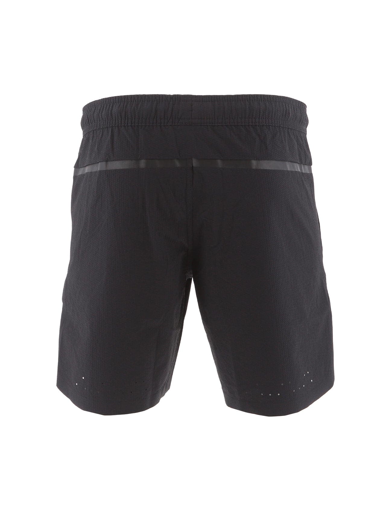 Men's Black Astral shorts - Fine White Line