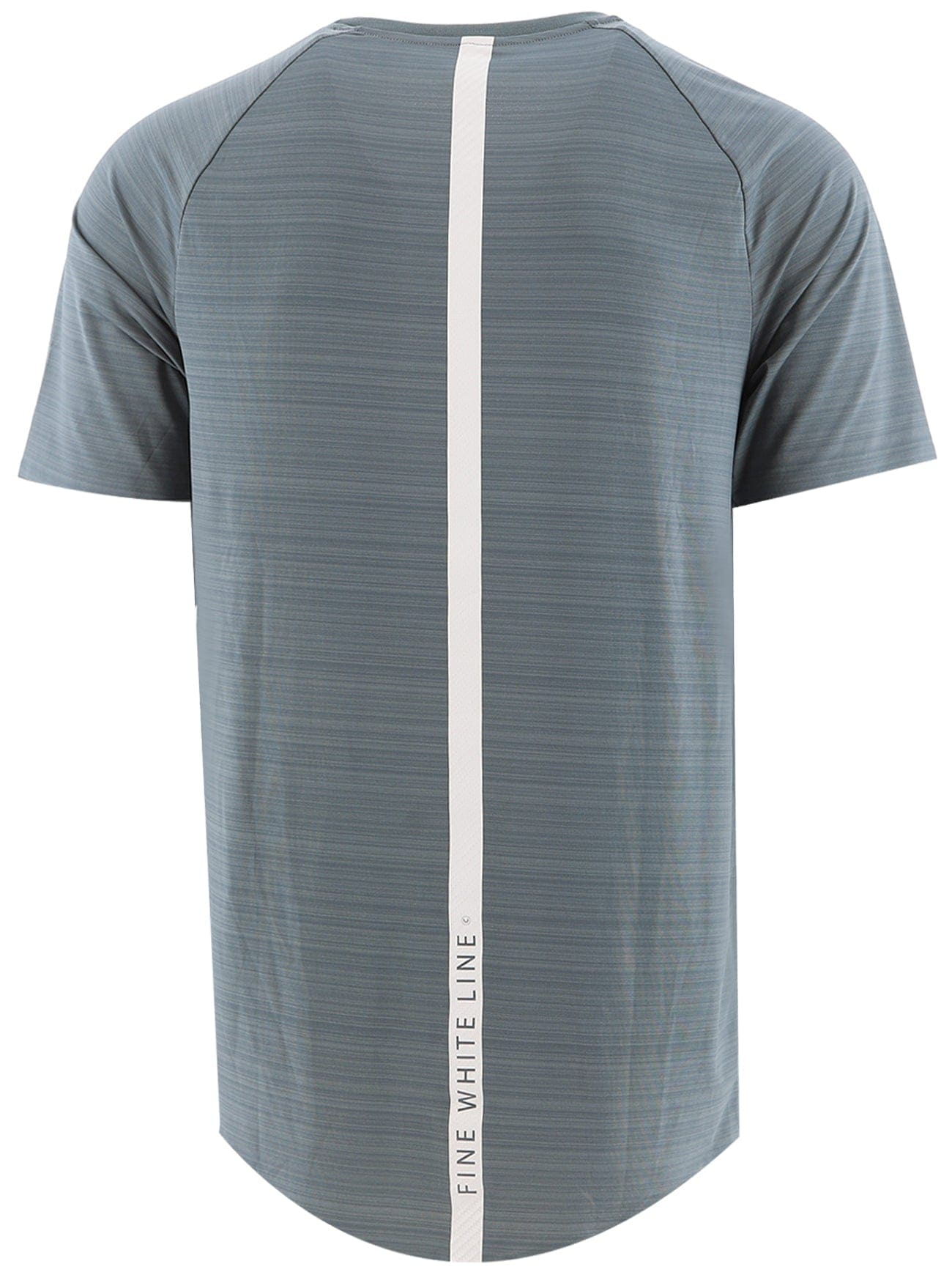 Mens Cosmos Blue T-Shirt - Fine White Line